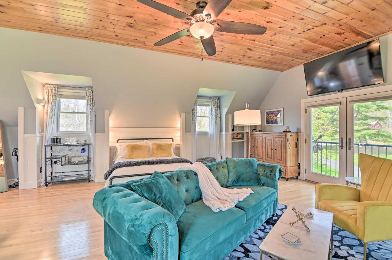 Stylish Studio With Fireplace About 3 Mi From Dtwn! Saratoga Springs Exterior foto